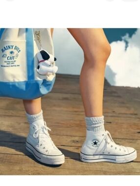 Converse Chuck Taylor All Star Lift Platform High Top Sneakers - Size 8 Womens